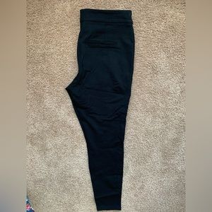 A NEW DAY black leggings with side zipper in L